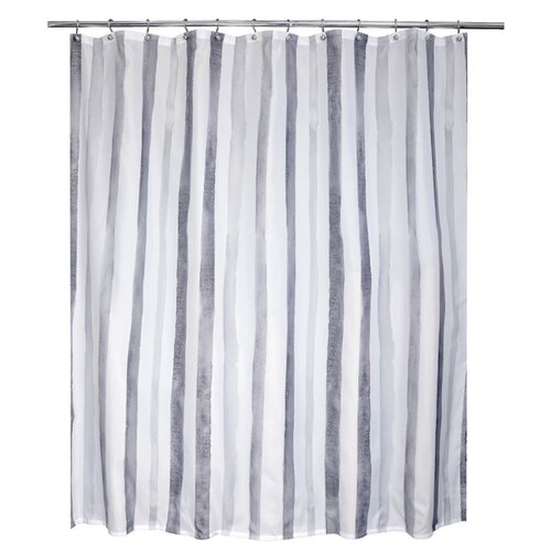 Coastal Striped Shower Curtain 